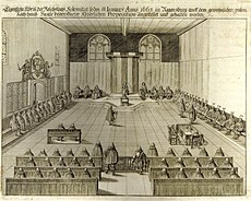 Reichssaal, Reichstagssitzung 1663