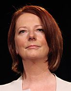 photograph of Gillard