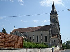 The church in Minzac