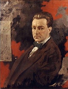 Gogarty as painted in 1911 by William Orpen