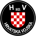 Abzeichen aus der Herzegowina, getragen auch von Blaž Kraljević (Militärischer Befehlshaber)
