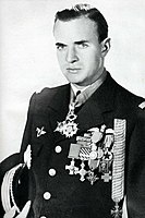 Fighter ace Pierre Clostermann, a recipient of the Order of Liberation
