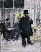 Bohèmes au Café, 1886 im Musée des Beaux-Arts de Bordeaux