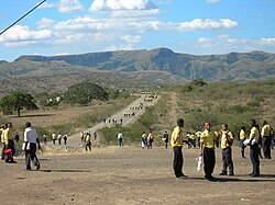 Road to Mnyakanya High School, Nkandla