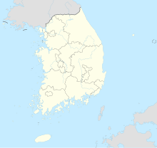 CJJ/RKTU is located in South Korea