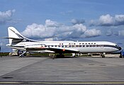 Air France Sud Aviation Caravelle in the oldest Livery