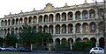 Drummond Terrace, Carlton (1890–91). A fine Victorian Free Classical terrace with three tiered arcade along the street facade.[156]