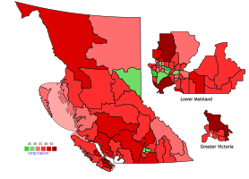 Voter turnout in the 2013 BC general election