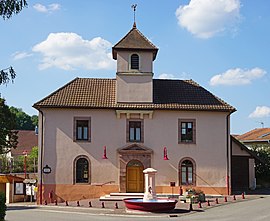 The town hall in Coisevaux