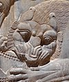 Bas-relief of an Achaemenid lion.
