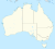 Lage des Territoriums Australian Capital Territory