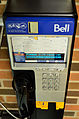 Image 26A Bell Canada payphone with digital display