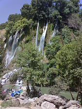 Bisheh waterfall, Khorramabad County