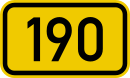 Bundesstraße 190