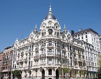 Casa Gallardo in Madrid by Federico Arias Rey (1911–1914)