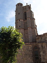Tower of the collegiate church of Saint-Bonnet