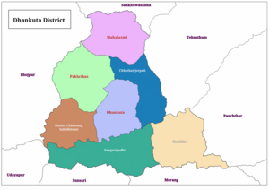 Divisions of Dhankuta District