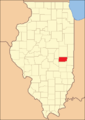 The creation of Douglas and Ford Counties in 1859 resulted in Illinois' current county map.