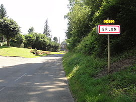 The road into Erlon