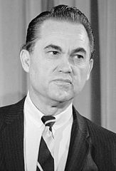 Former Governor George Wallace of Alabama