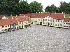 Part of Kjøge Miniby (Kjøge Mini-Town) the historical Mini-Town