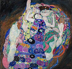 The Maiden, Gustav Klimt, 1913
