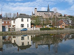 Lobbes on the river Sambre