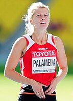 Madara Palameika belegte Rang neun
