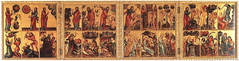 Master Bertram: Grabow Altarpiece (1383)
