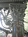 Cast iron pergola, detail