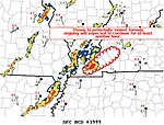 SPC Mesoscale Discussion #1999: Western Kentucky EF4 tornado