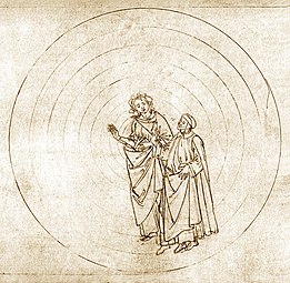 Paradiso, Canto IX. Sandro Botticelli, 1485–1490