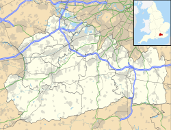 St John's is located in Surrey