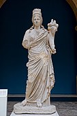 Marble sculpture of Tyche, first half of the 2nd century AD, unknown provenance