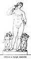 Venus with cupid attendants.