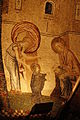The first steps of the Virgin, a common Byzantine subject, rarely seen in the West. Mosaics from the Chora Church of Constantinople, 1315-21.