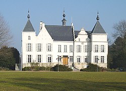 Wemmel Castle, former residence of the Marquess of Wemmel, now Town Hall.[1]