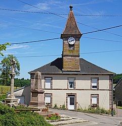The town hall in Visoncourt