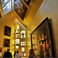 One of the modern galleries in Amsterdam Museum.