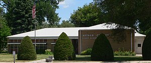 Arthur County Courthouse in Arthur