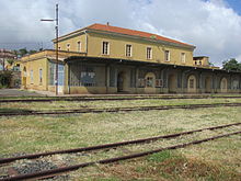 The railway station in Asmara.