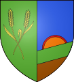 Faultive arms of Andelu, Yvelines, France, featuring a roundel orange.