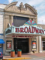Broadway Theater in Pitman, September 2010