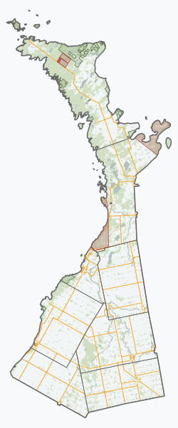 Kincardine is located in Bruce County