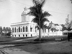 Town Hall and Bank Indonesia in Medan (formerly De Javasche Bank)