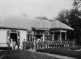 Dutch volunteers corps in Dutch East Indies in 1918