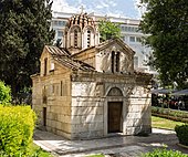 The Little Metropolis in Athens, built on unknown dates, between the 9th century to the 13th century