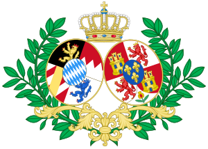 Coat of arms of Infanta Paz, Princess in Bavaria (Bavaria)