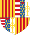 Coat of arms of the Kingdom of Naples under Aragonese monarchs (1442–1501).svg