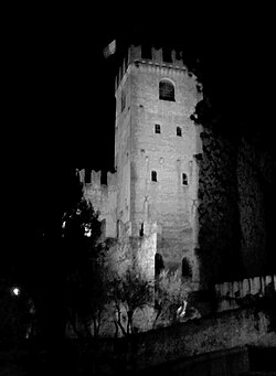 The castle by night